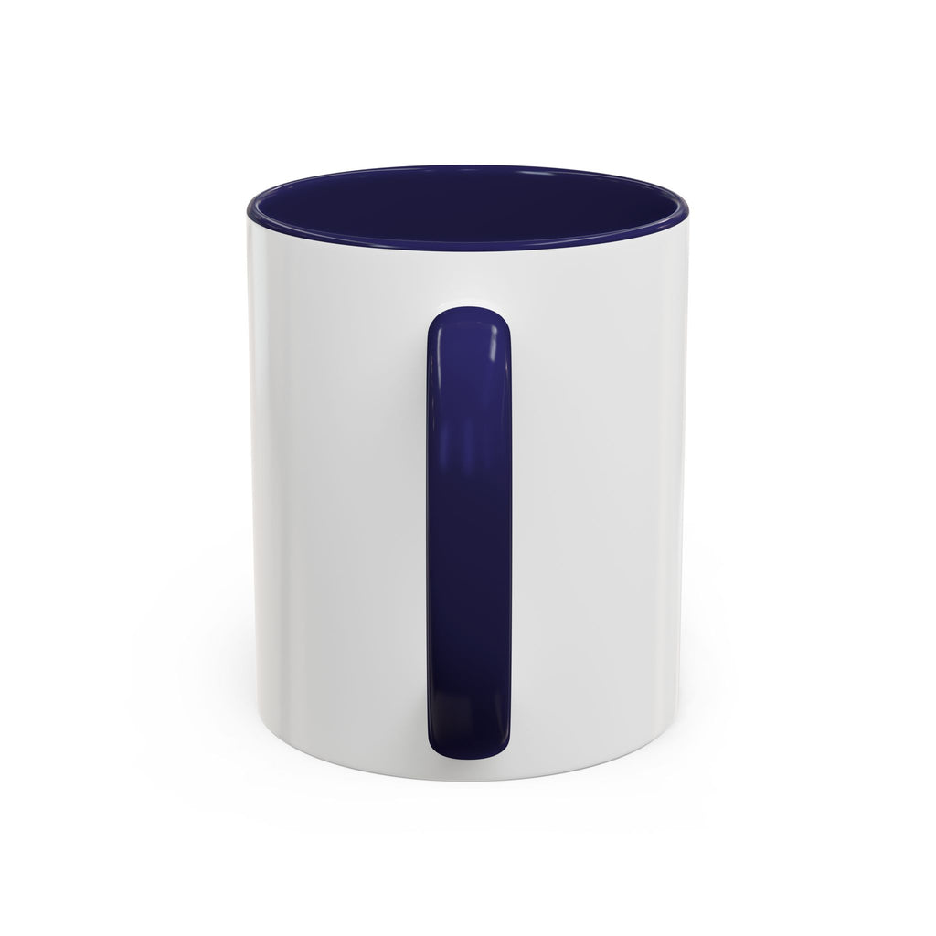 T&P New Collection Accent Coffee Mug — 11/15oz Ceramic Mug with Black Handle & Rim
