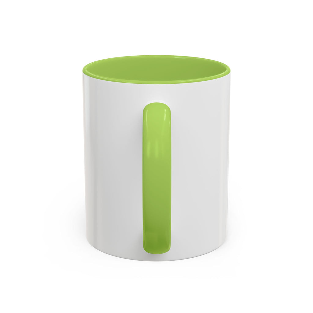 T&P New Collection Accent Coffee Mug — 11/15oz Ceramic Mug with Black Handle & Rim