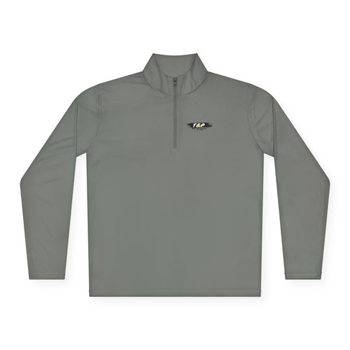 Quarter-Zip Pullover — T&P Brush Logo Chest & Back