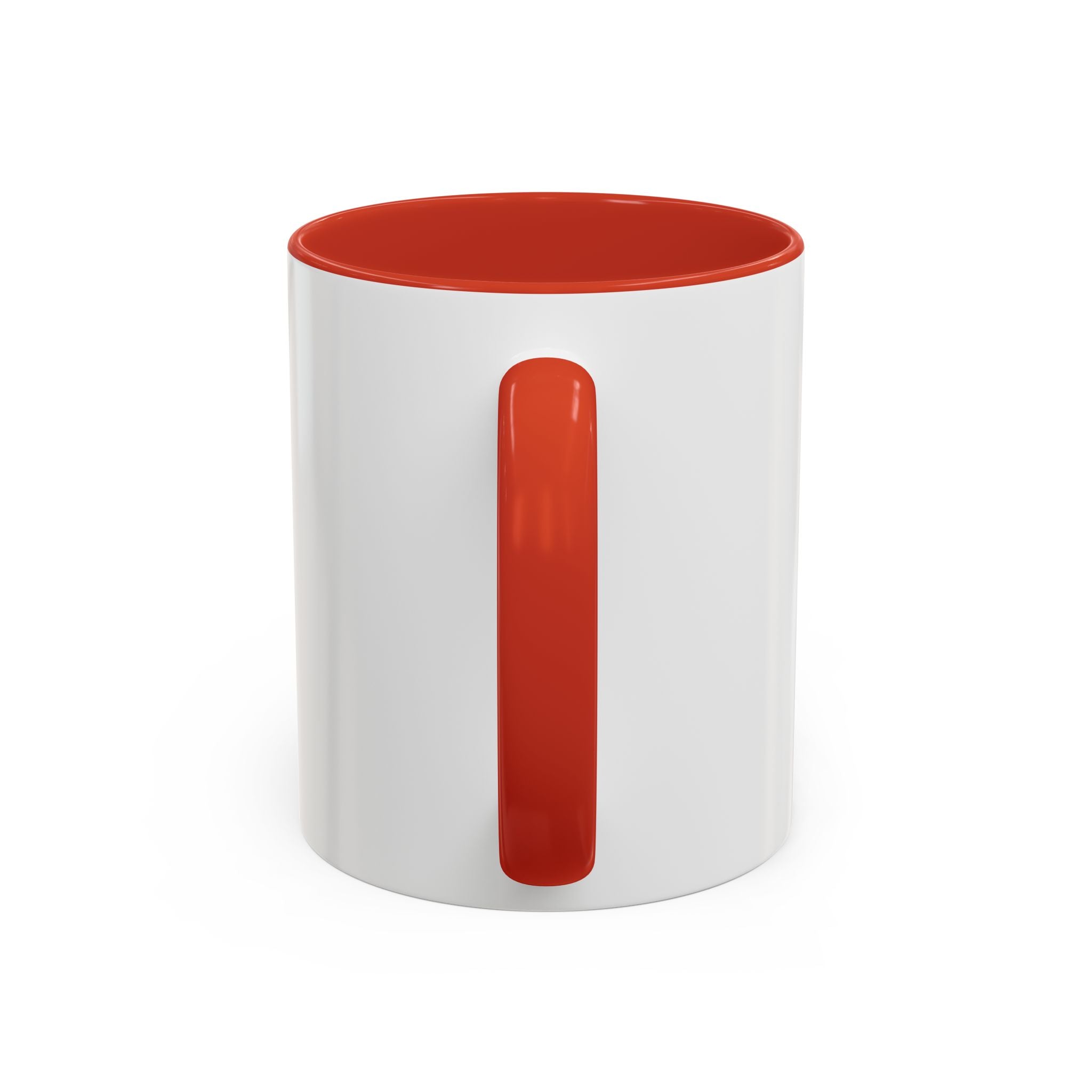 T&P New Collection Accent Coffee Mug — 11/15oz Ceramic Mug with Black Handle & Rim