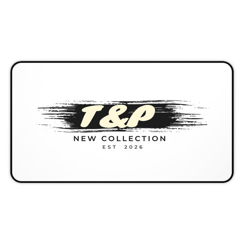Desk Mat — T&P New Collection Brushed Logo Desk Mat (EST 2026)