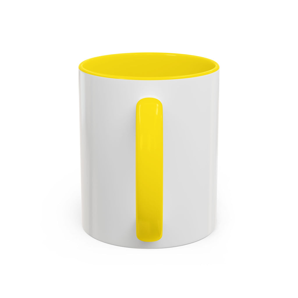 T&P New Collection Accent Coffee Mug — 11/15oz Ceramic Mug with Black Handle & Rim