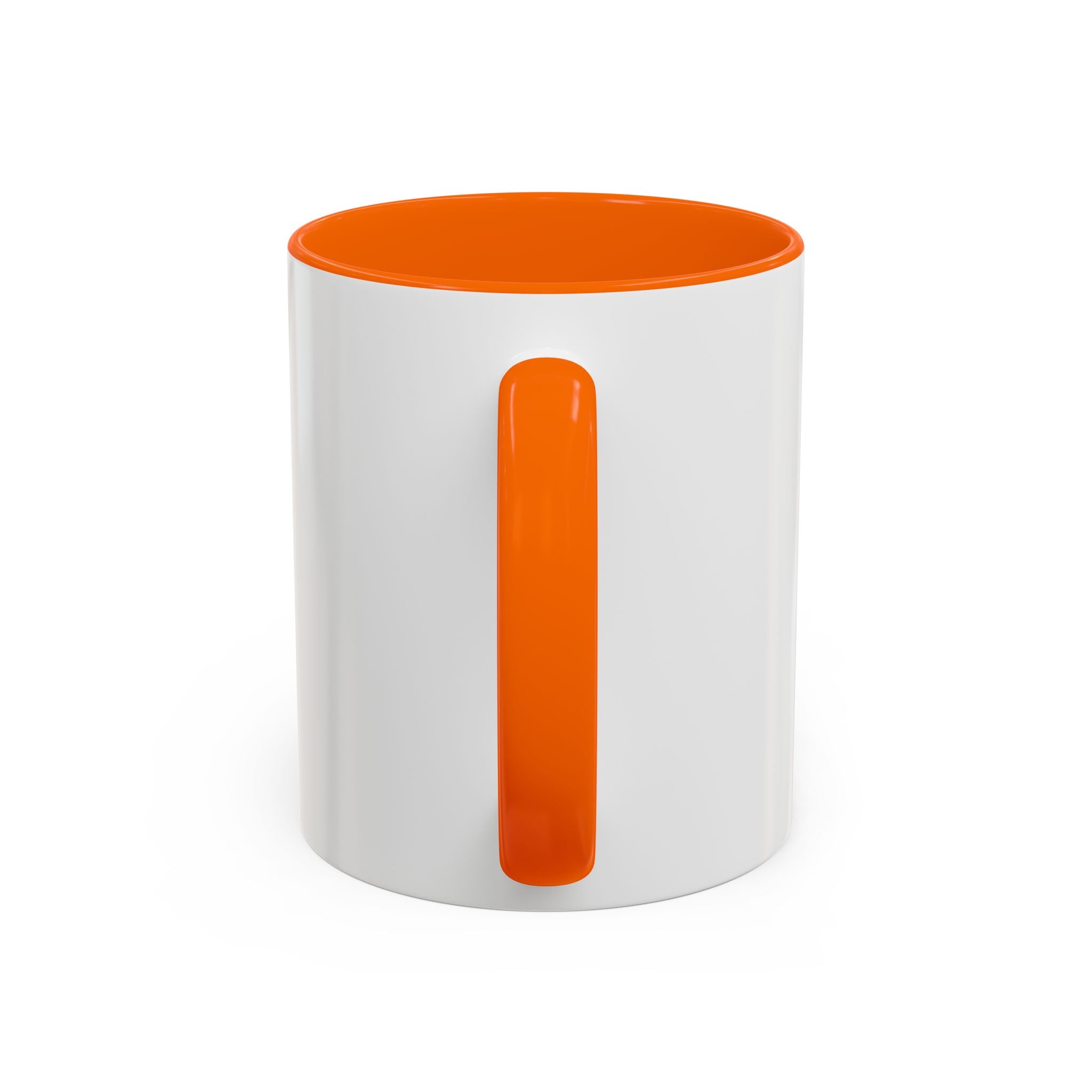 T&P New Collection Accent Coffee Mug — 11/15oz Ceramic Mug with Black Handle & Rim