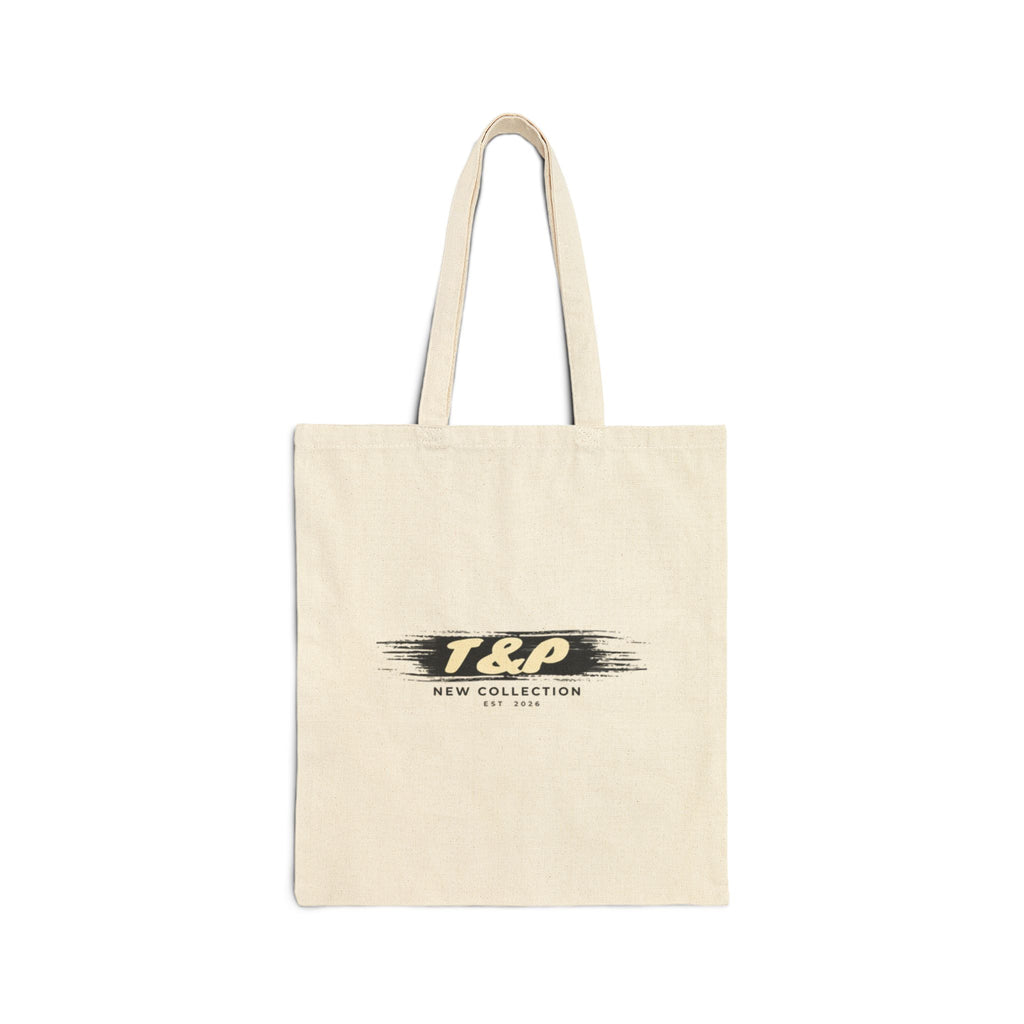 Canvas Tote Bag — T&P New Collection Brush Logo